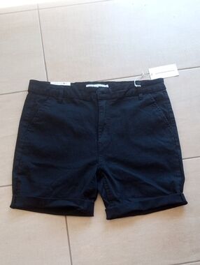 Classic Black Women's Chino Shorts